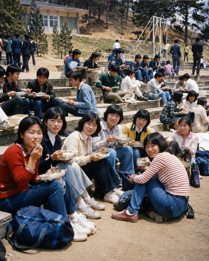 그 시절 점심시간